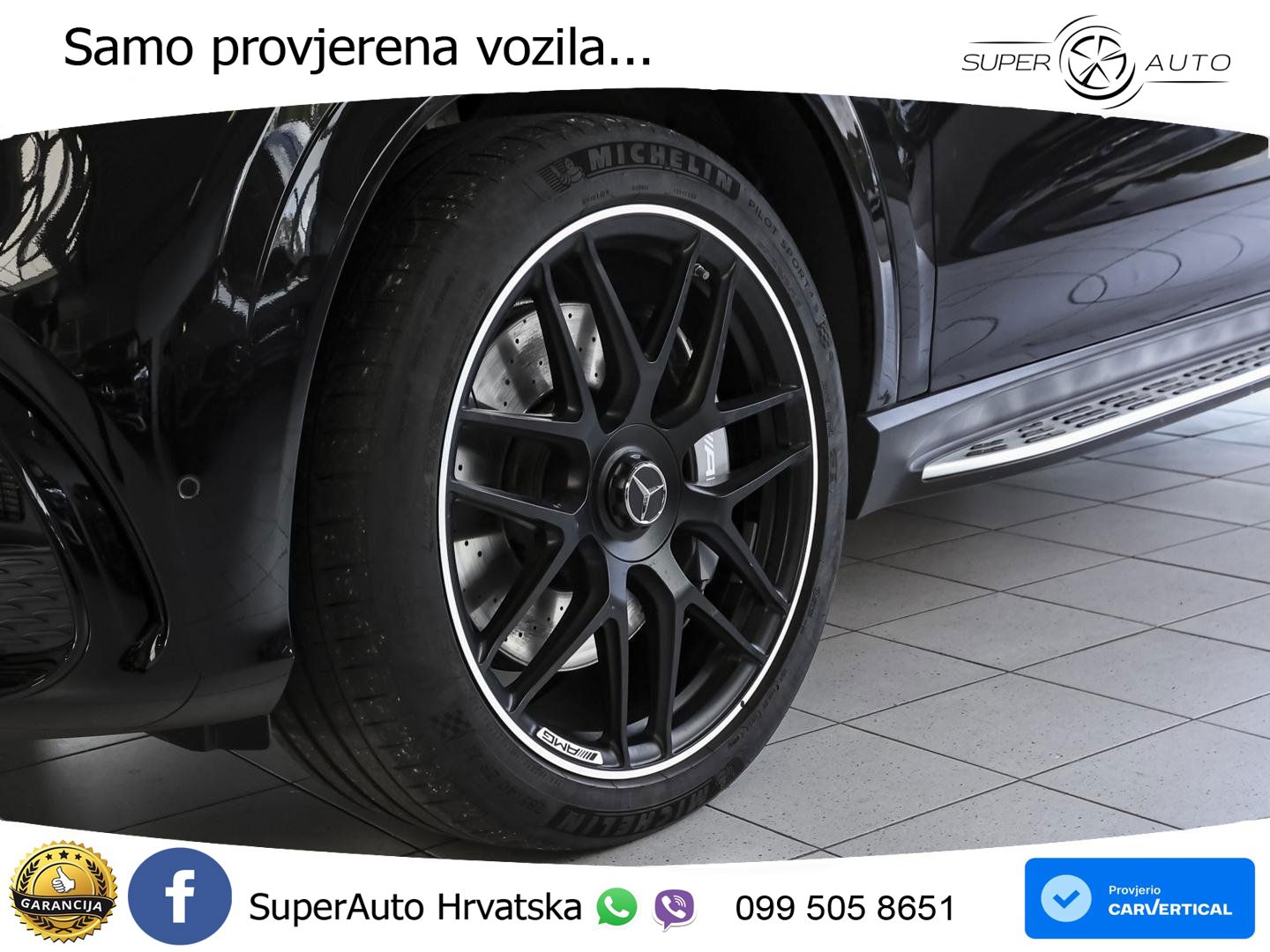 Mercedes AMG GLE 63 S V8 (612 KS) EQ Boost 4MATIC+ AMG SPEEDSHIFT TCT 9G ACC+HEAD+GR SJED+360+PANO