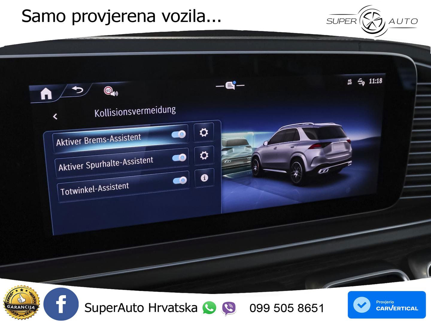 Mercedes AMG GLE 63 S V8 (612 KS) EQ Boost 4MATIC+ AMG SPEEDSHIFT TCT 9G ACC+HEAD+GR SJED+360+PANO