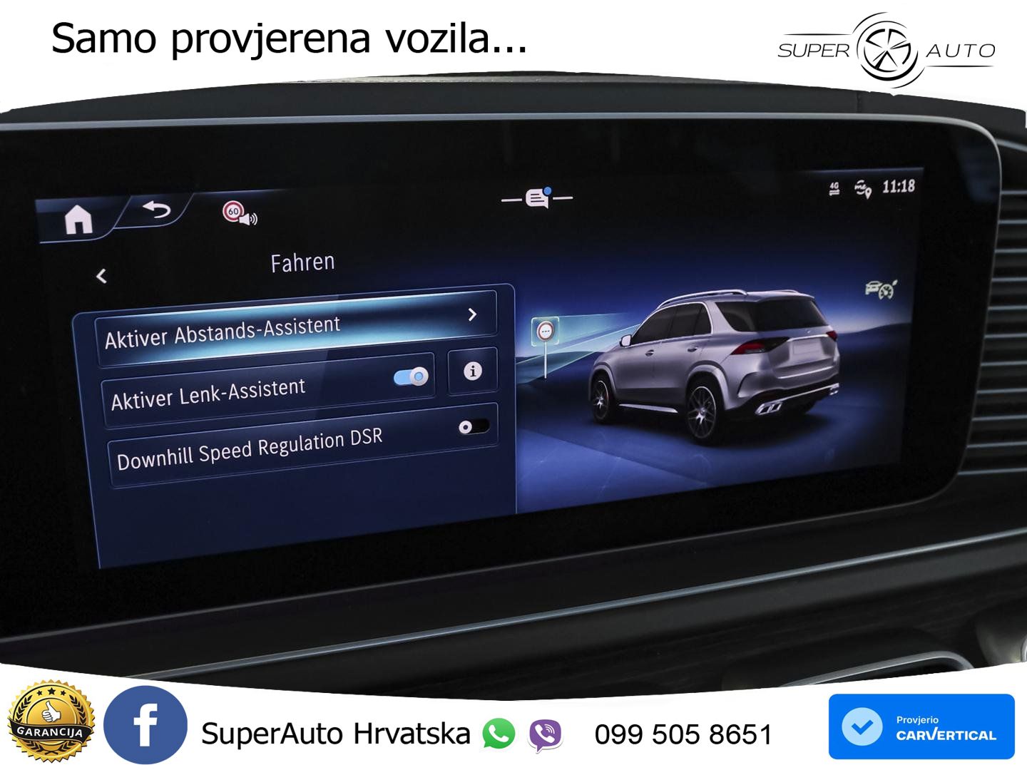Mercedes AMG GLE 63 S V8 (612 KS) EQ Boost 4MATIC+ AMG SPEEDSHIFT TCT 9G ACC+HEAD+GR SJED+360+PANO