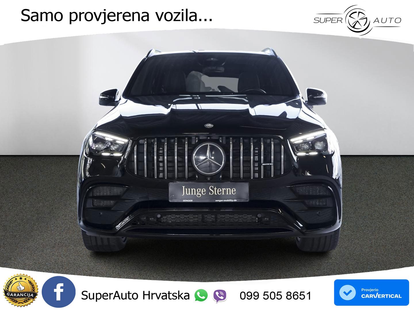 Mercedes AMG GLE 63 S V8 (612 KS) EQ Boost 4MATIC+ AMG SPEEDSHIFT TCT 9G ACC+HEAD+GR SJED+360+PANO