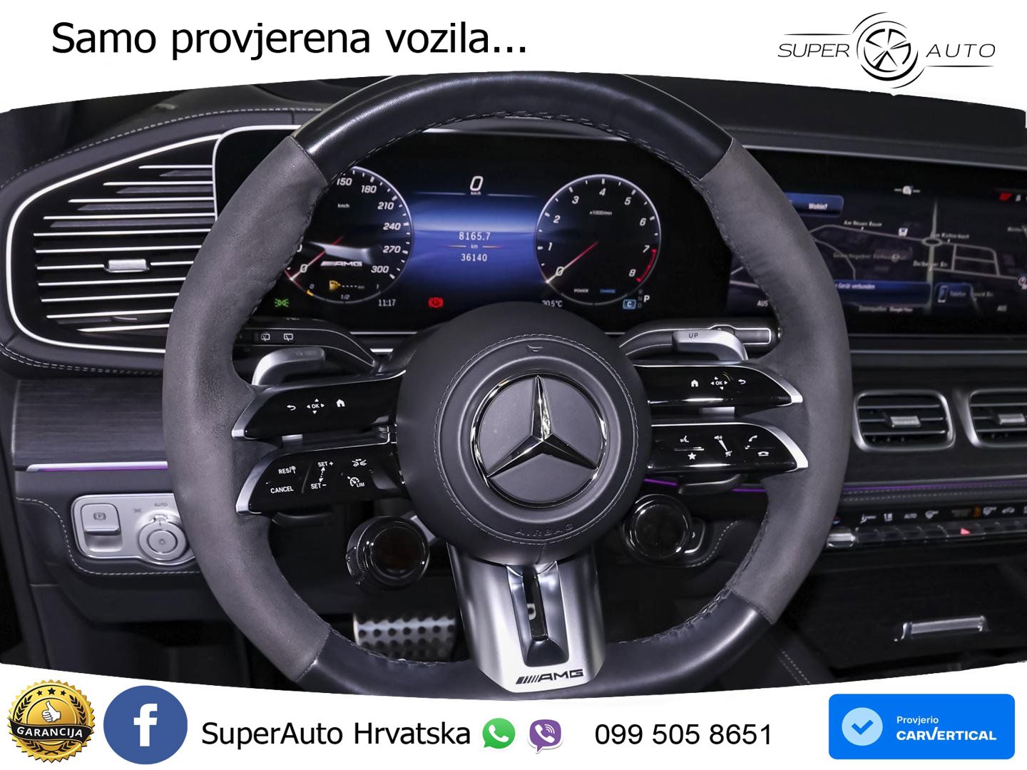 Mercedes AMG GLE 63 S V8 (612 KS) EQ Boost 4MATIC+ AMG SPEEDSHIFT TCT 9G ACC+HEAD+GR SJED+360+PANO