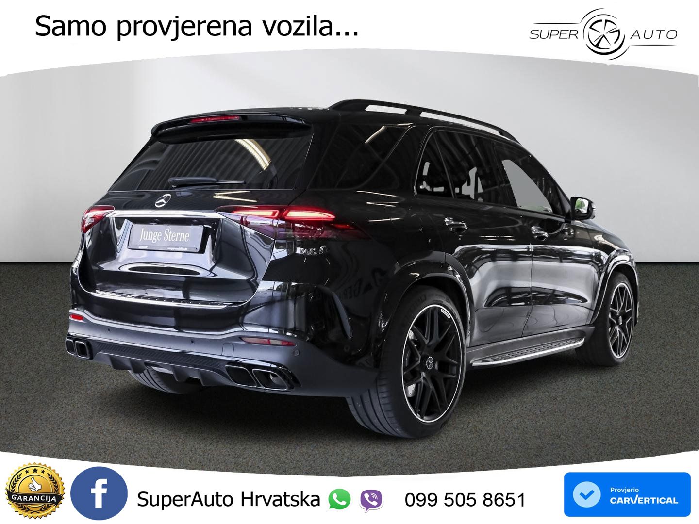 Mercedes AMG GLE 63 S V8 (612 KS) EQ Boost 4MATIC+ AMG SPEEDSHIFT TCT 9G ACC+HEAD+GR SJED+360+PANO