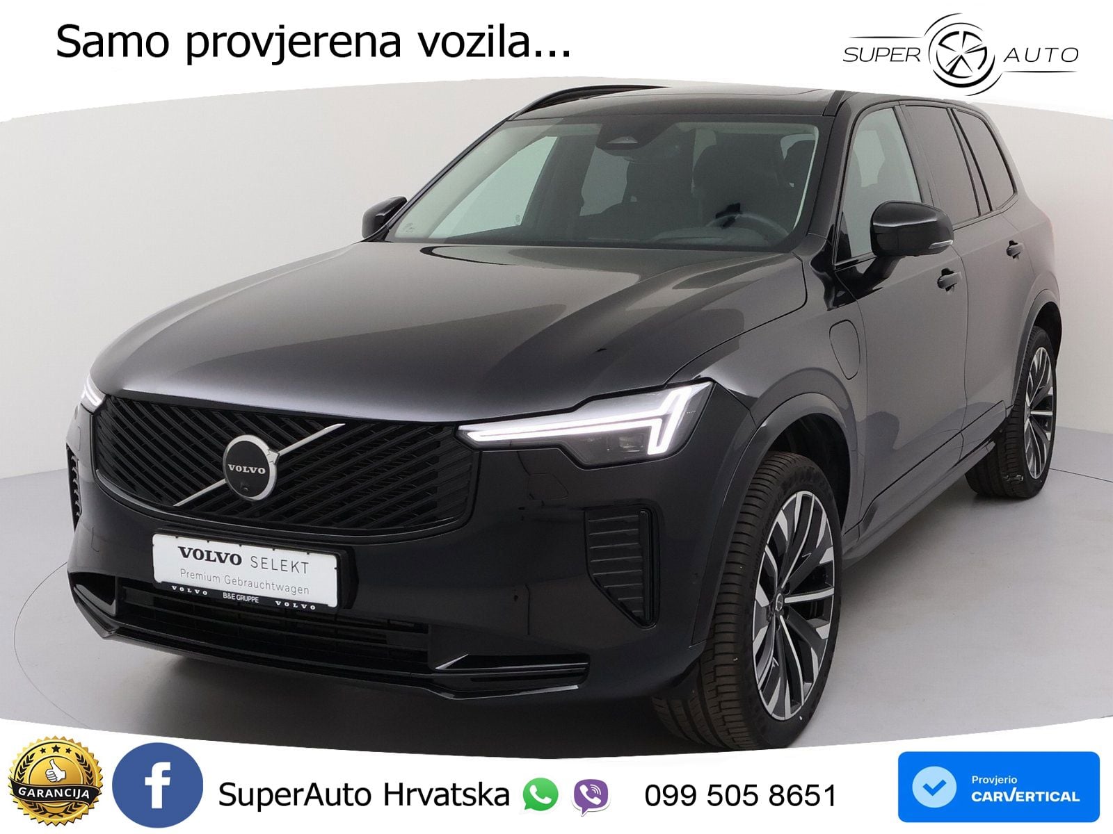 Volvo XC90 2.0 T8 AWD Automatic ACC+HEAD+4xGR SJED+360+PANO