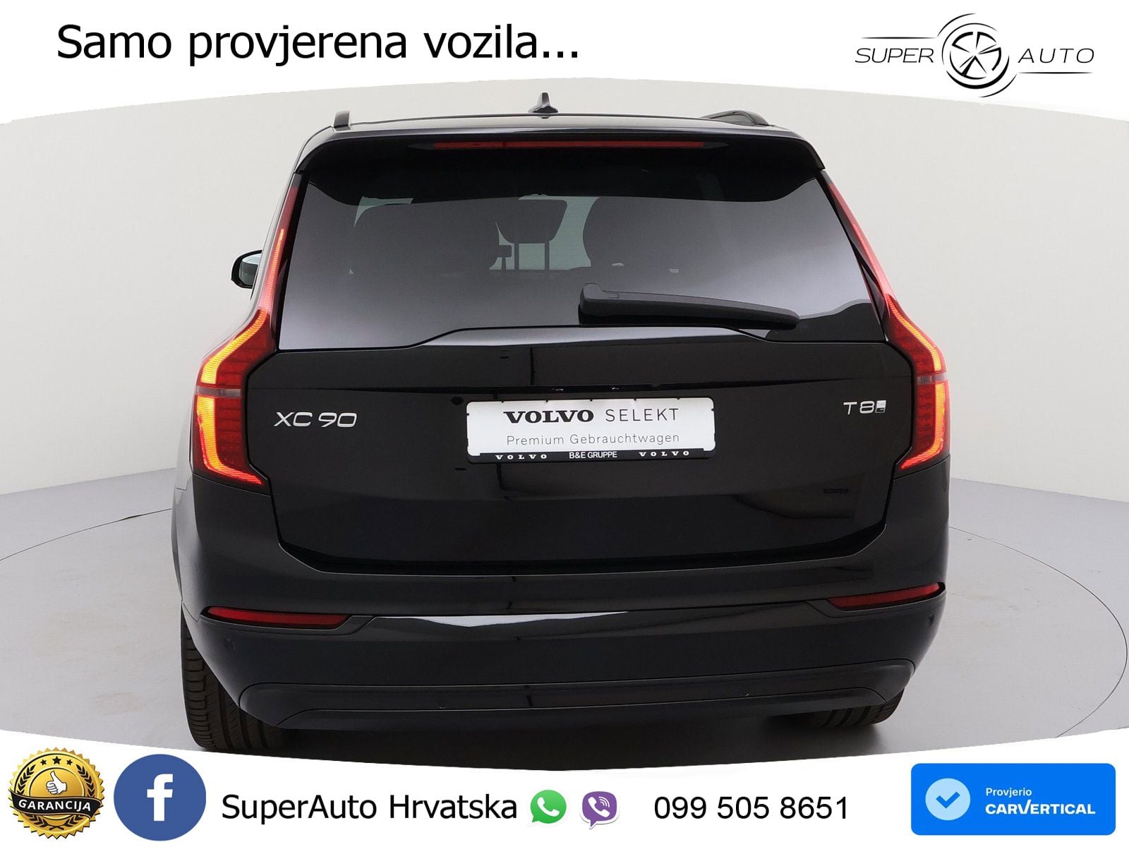 Volvo XC90 2.0 T8 AWD Automatic ACC+HEAD+4xGR SJED+360+PANO