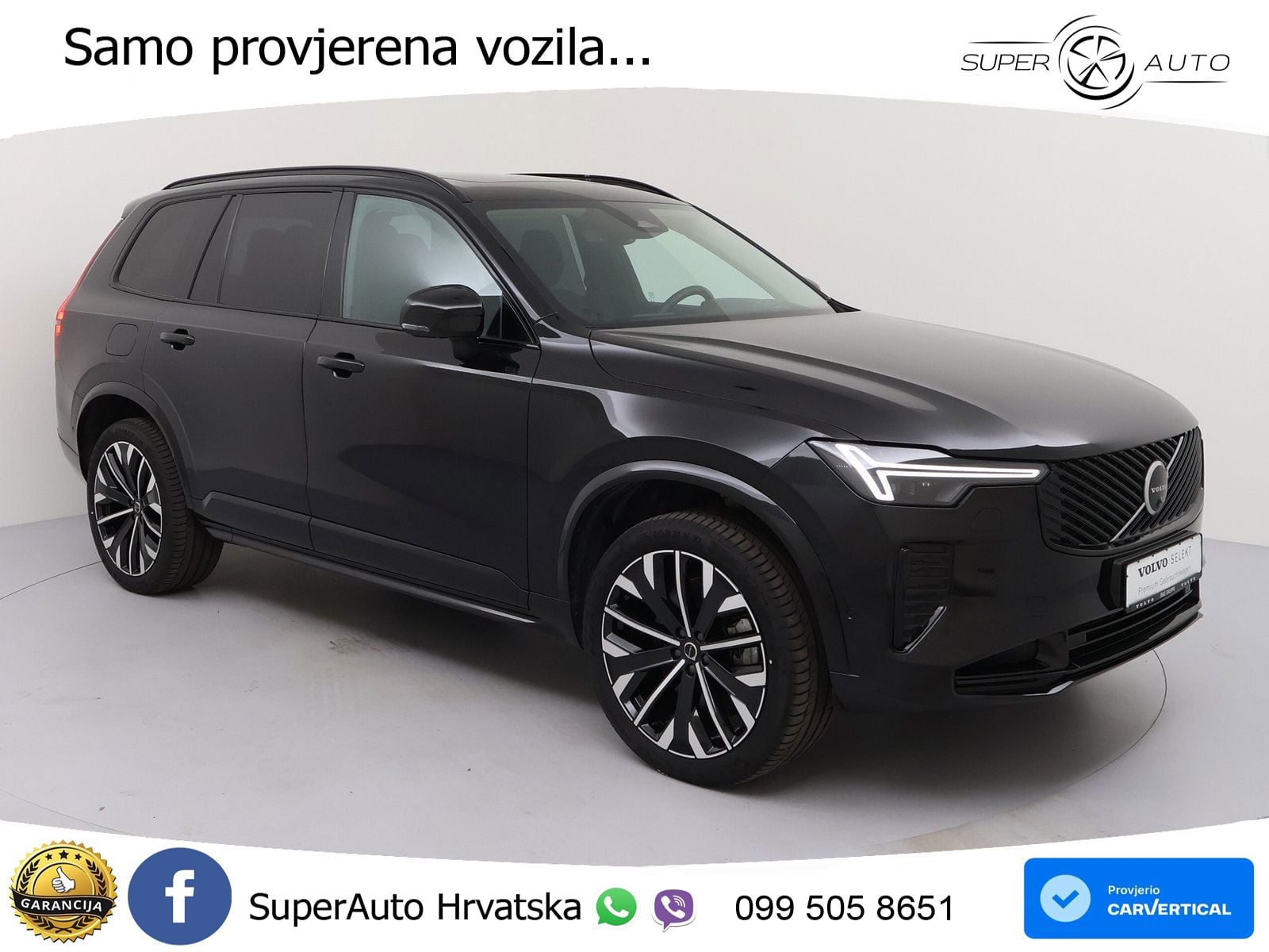 Volvo XC90 2.0 T8 AWD Automatic ACC+HEAD+4xGR SJED+360+PANO