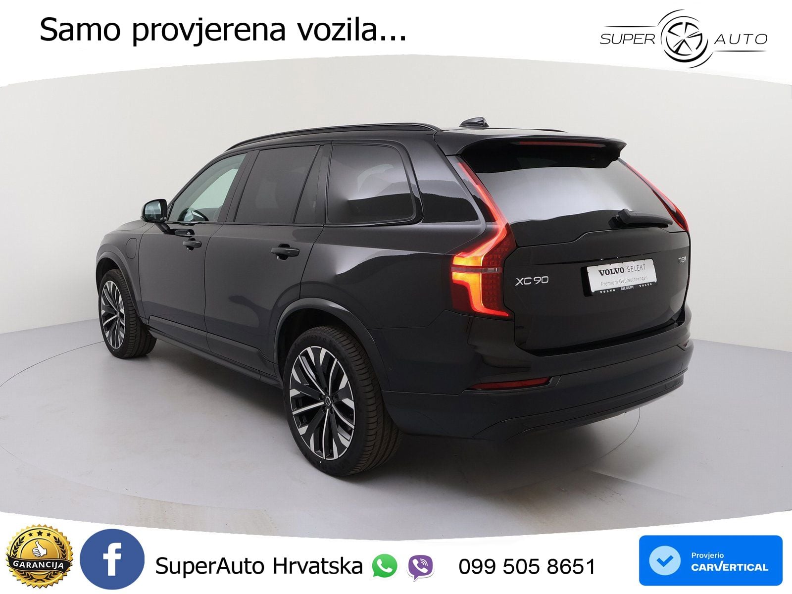 Volvo XC90 2.0 T8 AWD Automatic ACC+HEAD+4xGR SJED+360+PANO