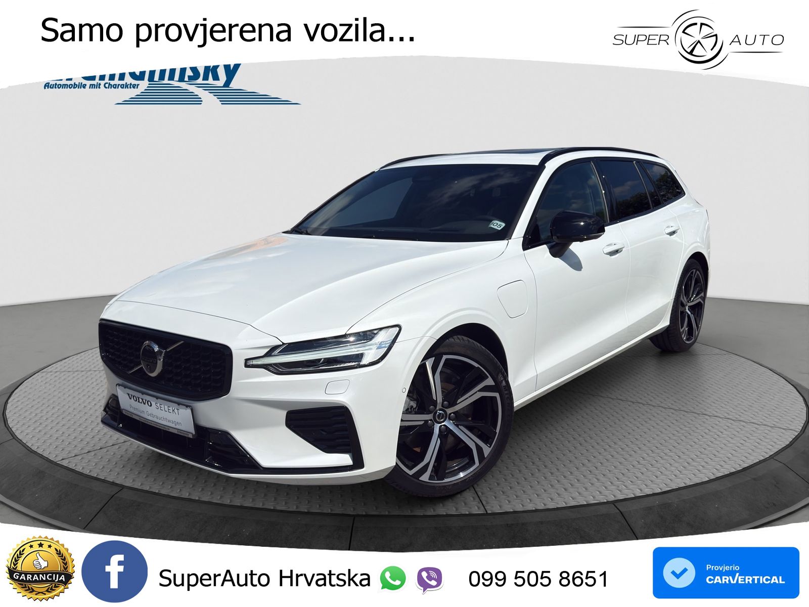 Volvo V60 2.0 T8 AWD Geartronic ACC+HEAD+4xGR SJED+360+PANO