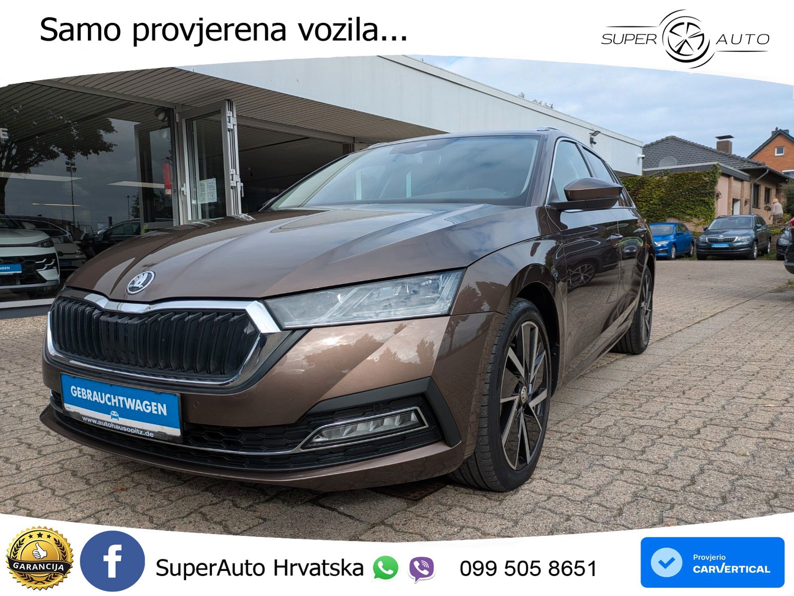 Škoda Octavia Combi 1.5 TSI (150 KS) LED+GR SJED+ACC