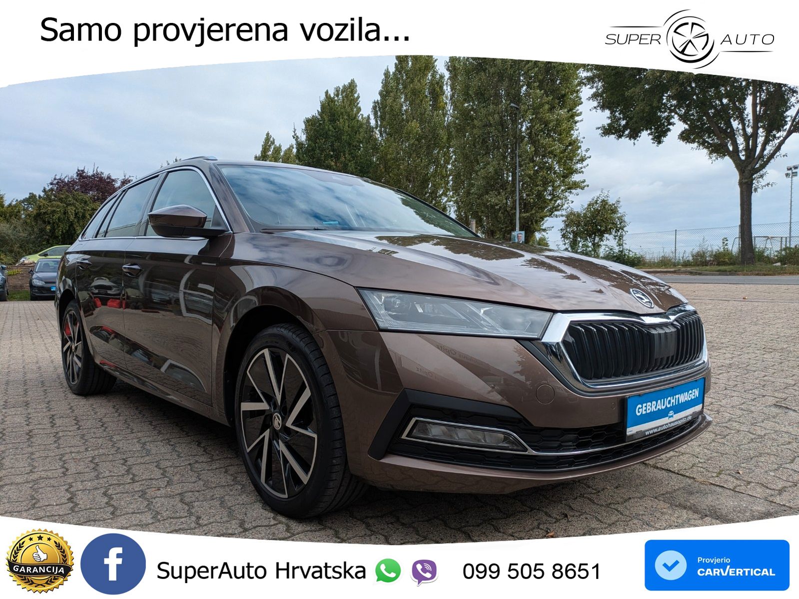 Škoda Octavia Combi 1.5 TSI (150 KS) LED+GR SJED+ACC