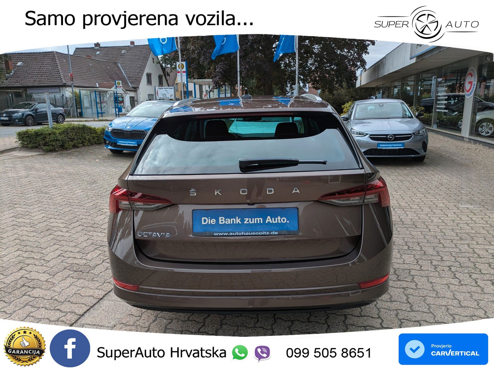 Škoda Octavia Combi 1.5 TSI (150 KS) LED+GR SJED+ACC