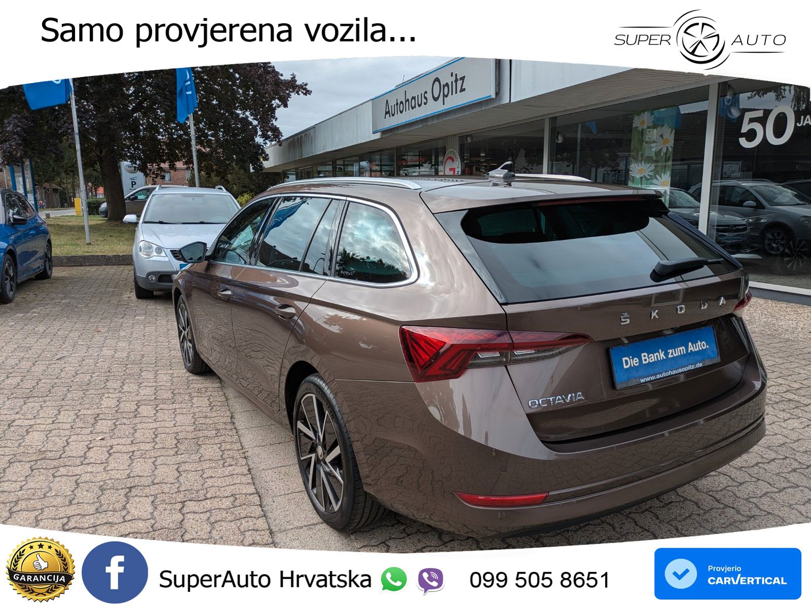 Škoda Octavia Combi 1.5 TSI (150 KS) LED+GR SJED+ACC