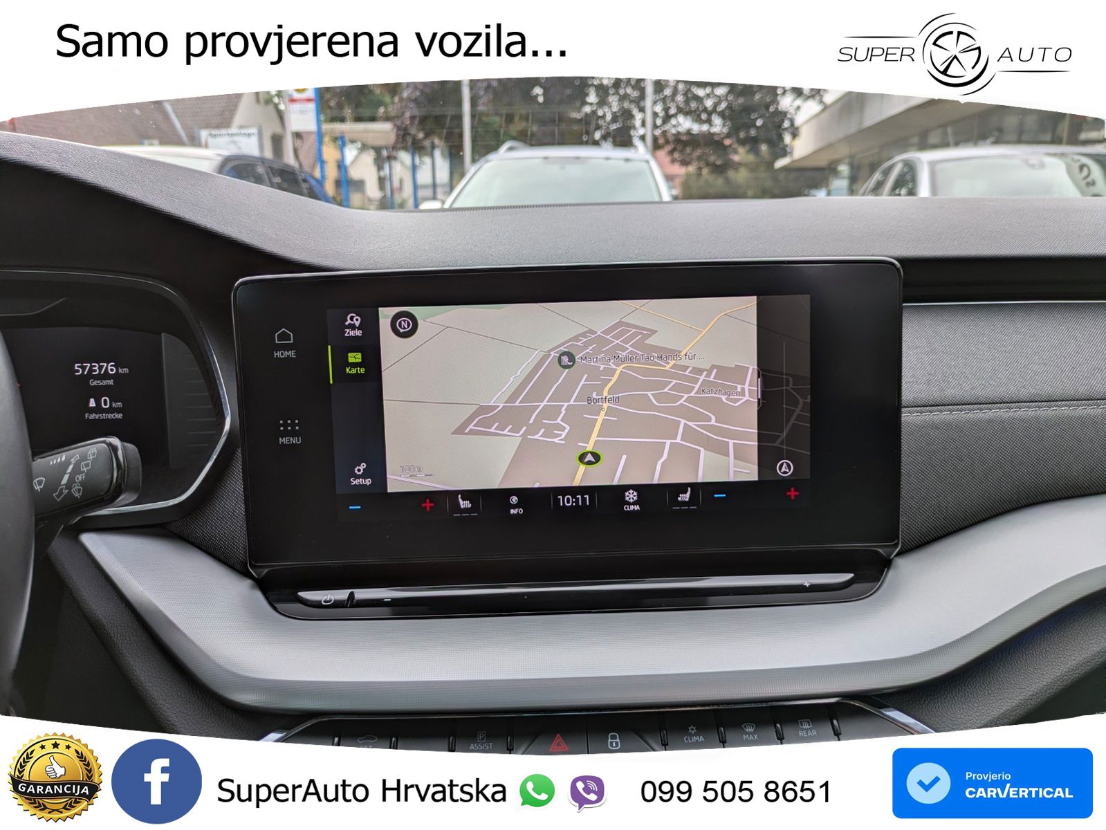 Škoda Octavia Combi 1.5 TSI (150 KS) LED+GR SJED+ACC