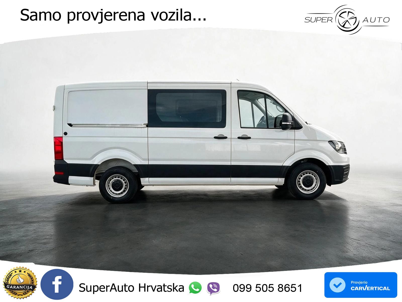 Volkswagen Crafter Plus 2,0TDI 35 L3H2 6 Sitzer Mixto AHK S 140 KS