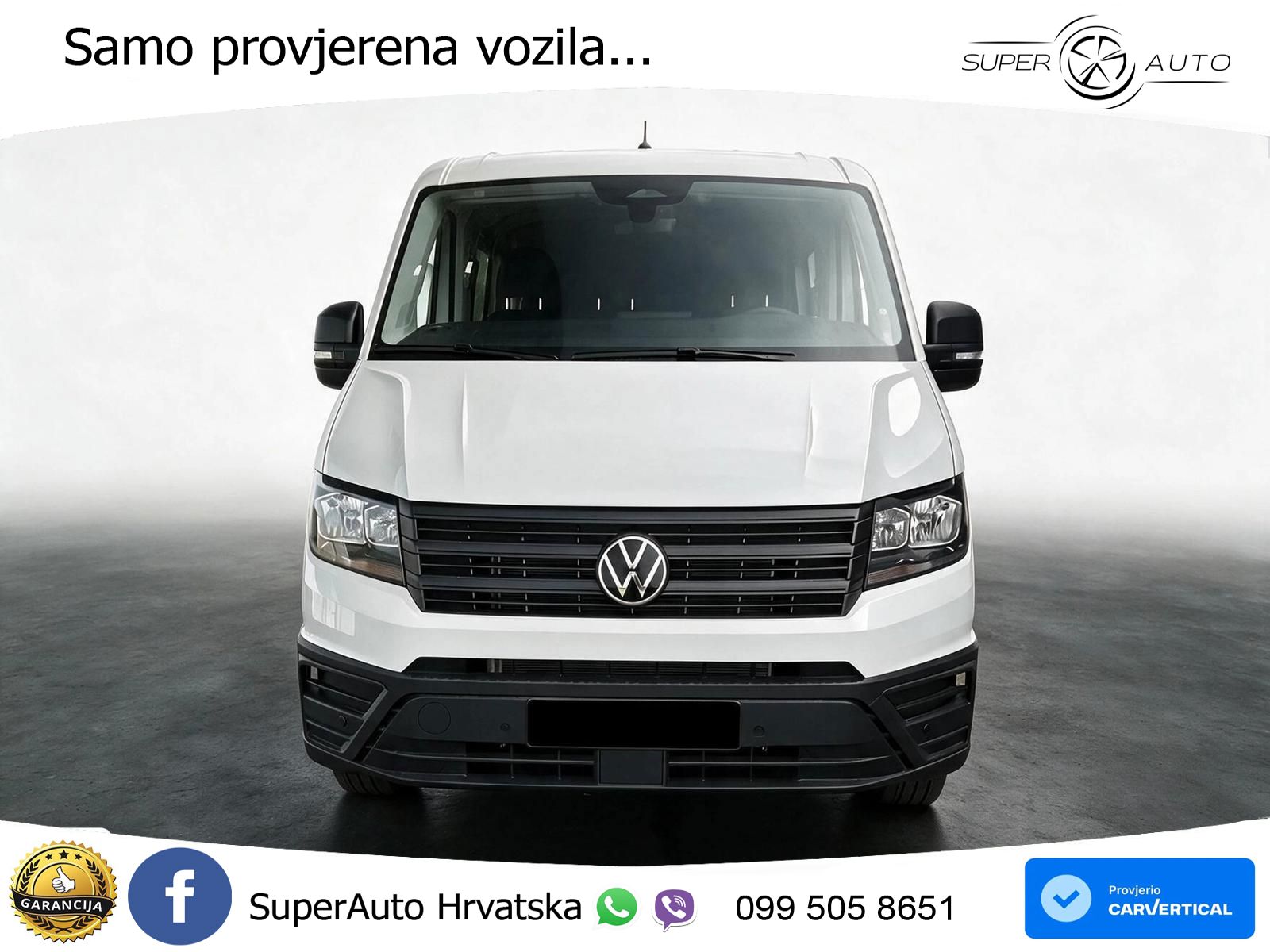 Volkswagen Crafter Plus 2,0TDI 35 L3H2 6 Sitzer Mixto AHK S 140 KS