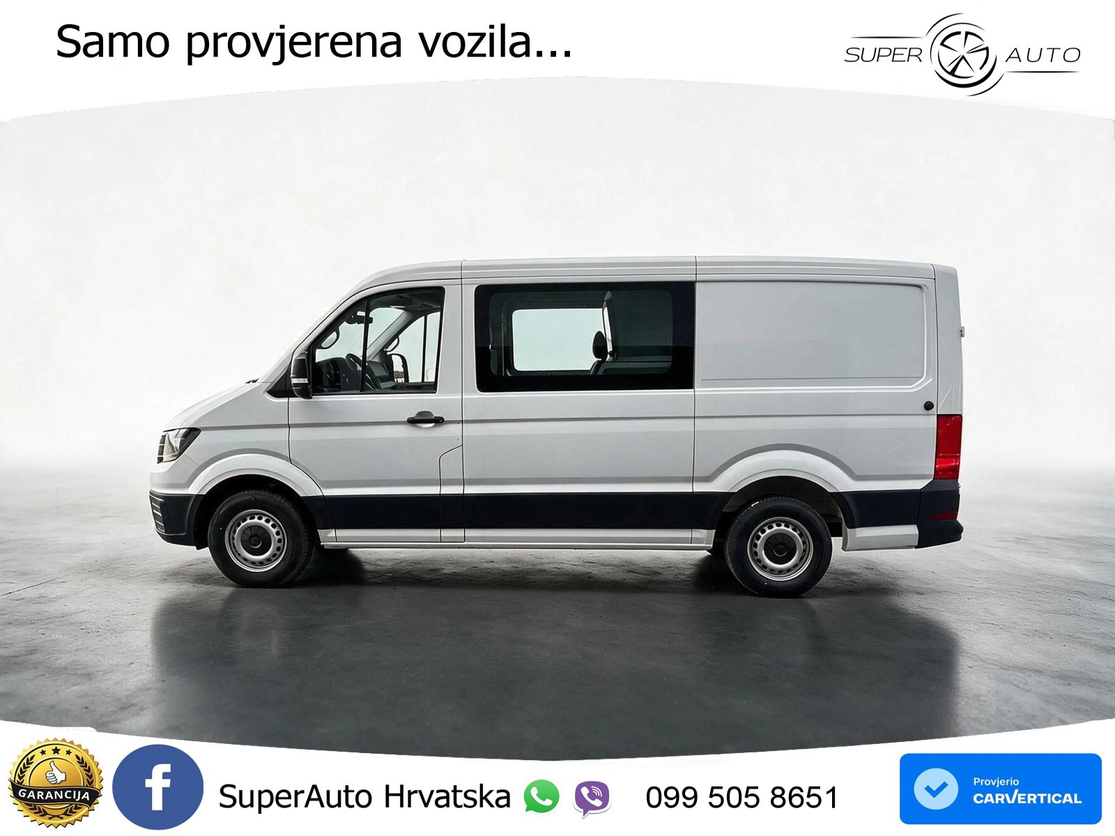 Volkswagen Crafter Plus 2,0TDI 35 L3H2 6 Sitzer Mixto AHK S 140 KS