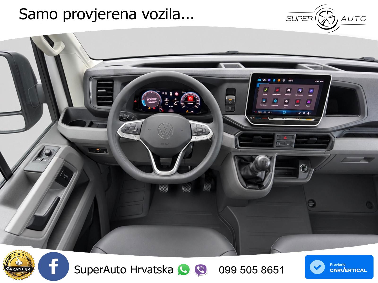 Volkswagen Crafter Plus 2,0TDI 35 L3H2 6 Sitzer Mixto AHK S 140 KS