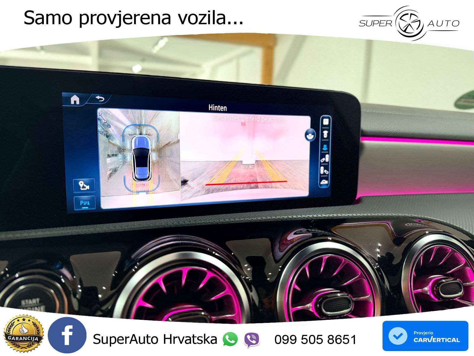 Mercedes-Benz AMG A 45 S 4MATIC+ AMG SPEEDSHIFT DCT 8G LED+GR SJED+ACC