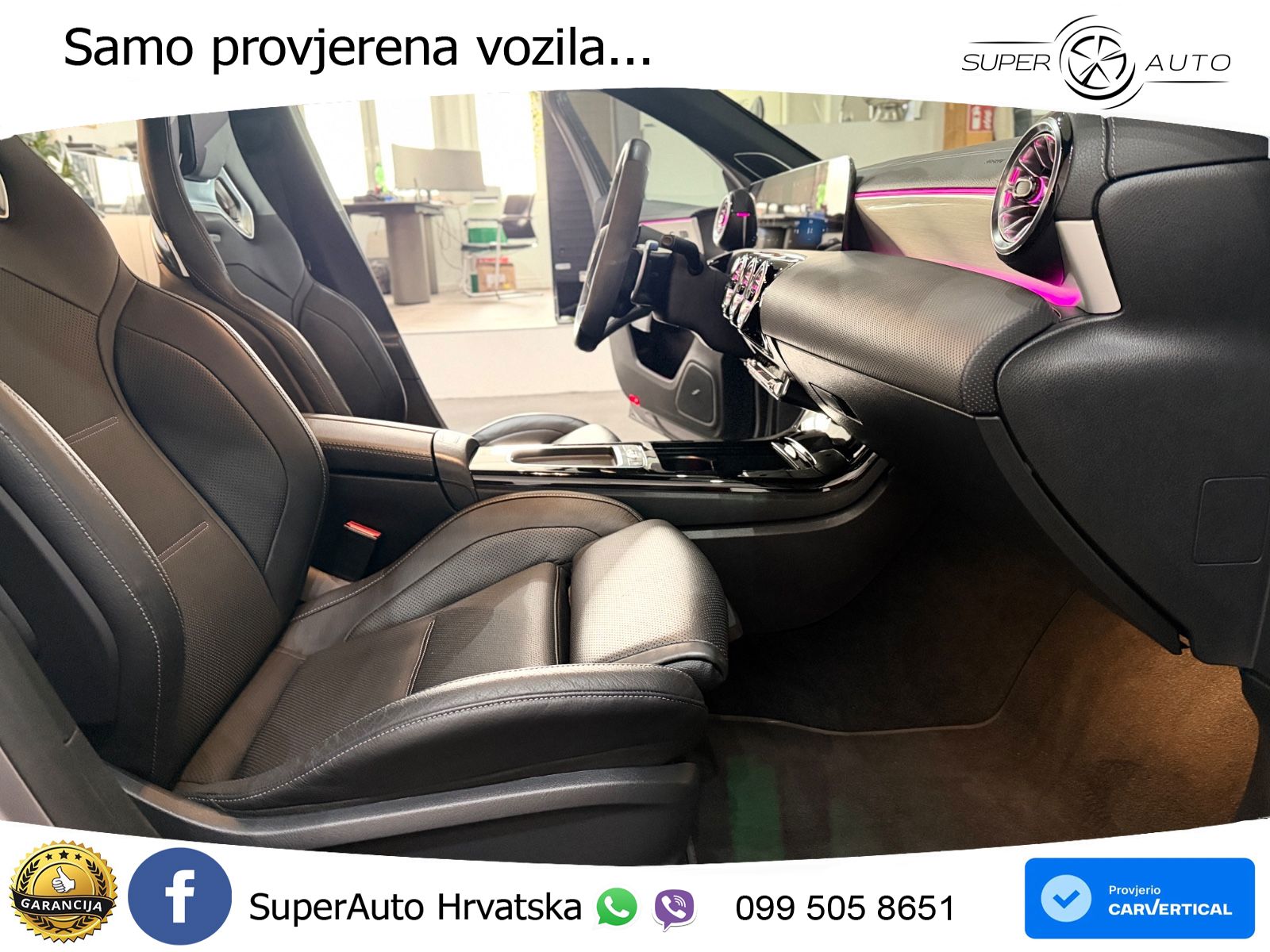 Mercedes-Benz AMG A 45 S 4MATIC+ AMG SPEEDSHIFT DCT 8G LED+GR SJED+ACC