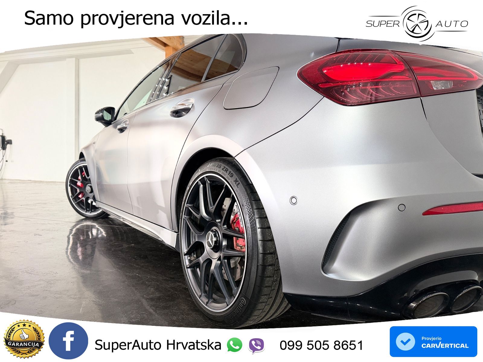 Mercedes-Benz AMG A 45 S 4MATIC+ AMG SPEEDSHIFT DCT 8G LED+GR SJED+ACC
