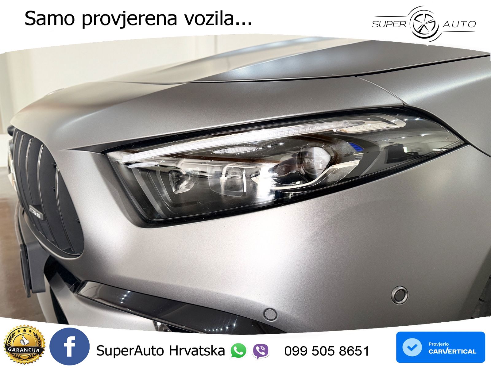 Mercedes-Benz AMG A 45 S 4MATIC+ AMG SPEEDSHIFT DCT 8G LED+GR SJED+ACC