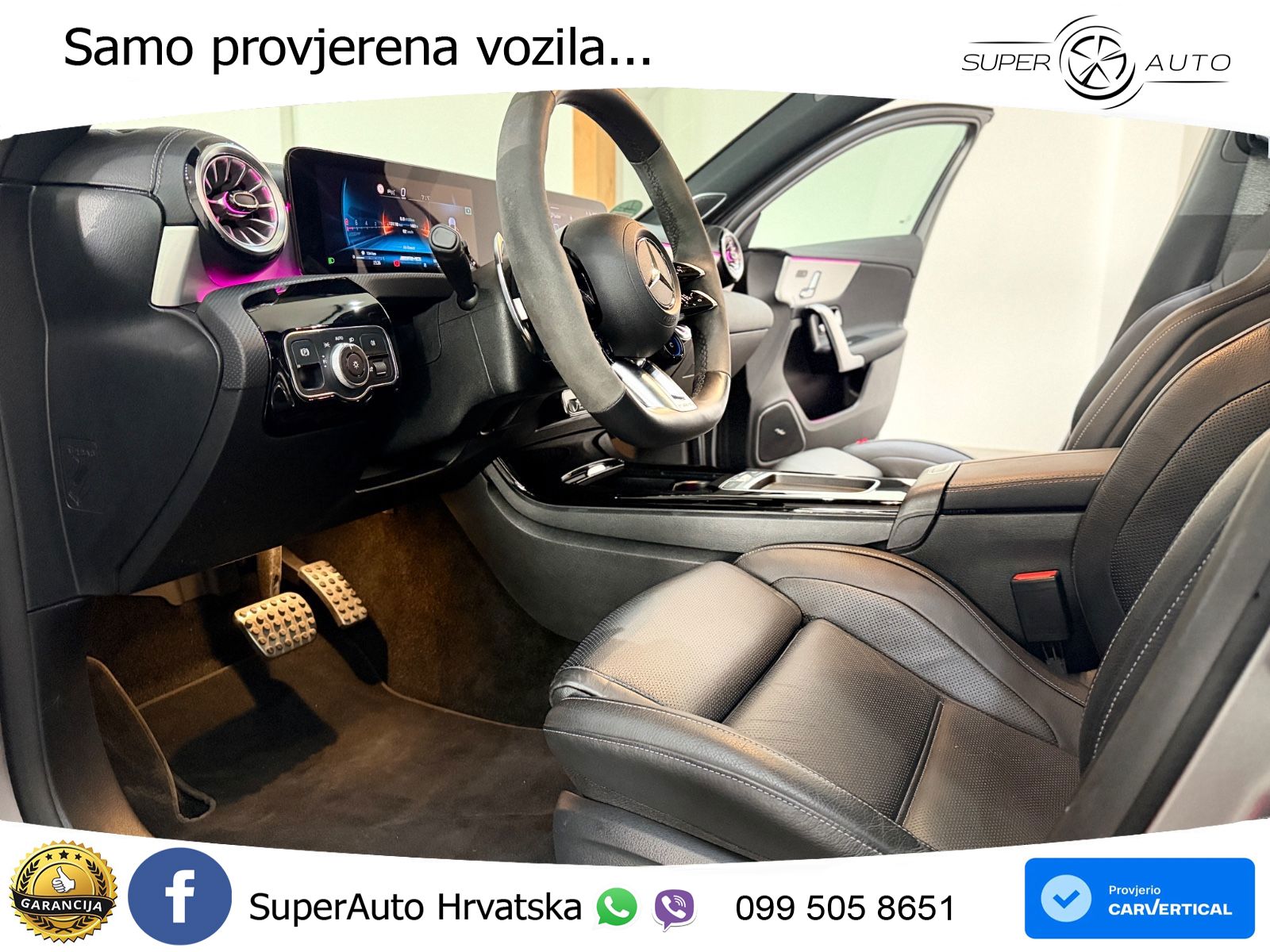 Mercedes-Benz AMG A 45 S 4MATIC+ AMG SPEEDSHIFT DCT 8G LED+GR SJED+ACC
