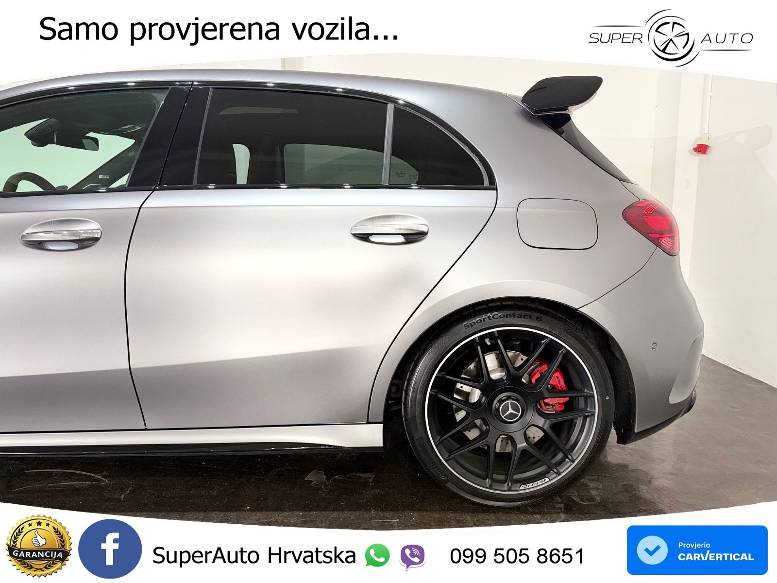 Mercedes-Benz AMG A 45 S 4MATIC+ AMG SPEEDSHIFT DCT 8G LED+GR SJED+ACC