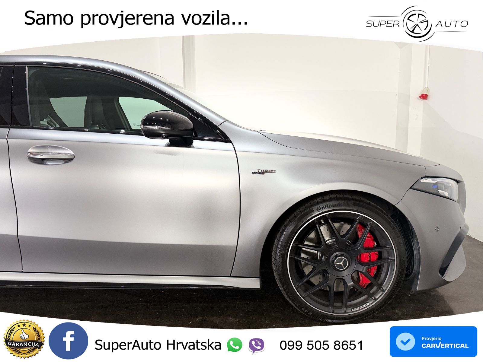 Mercedes-Benz AMG A 45 S 4MATIC+ AMG SPEEDSHIFT DCT 8G LED+GR SJED+ACC