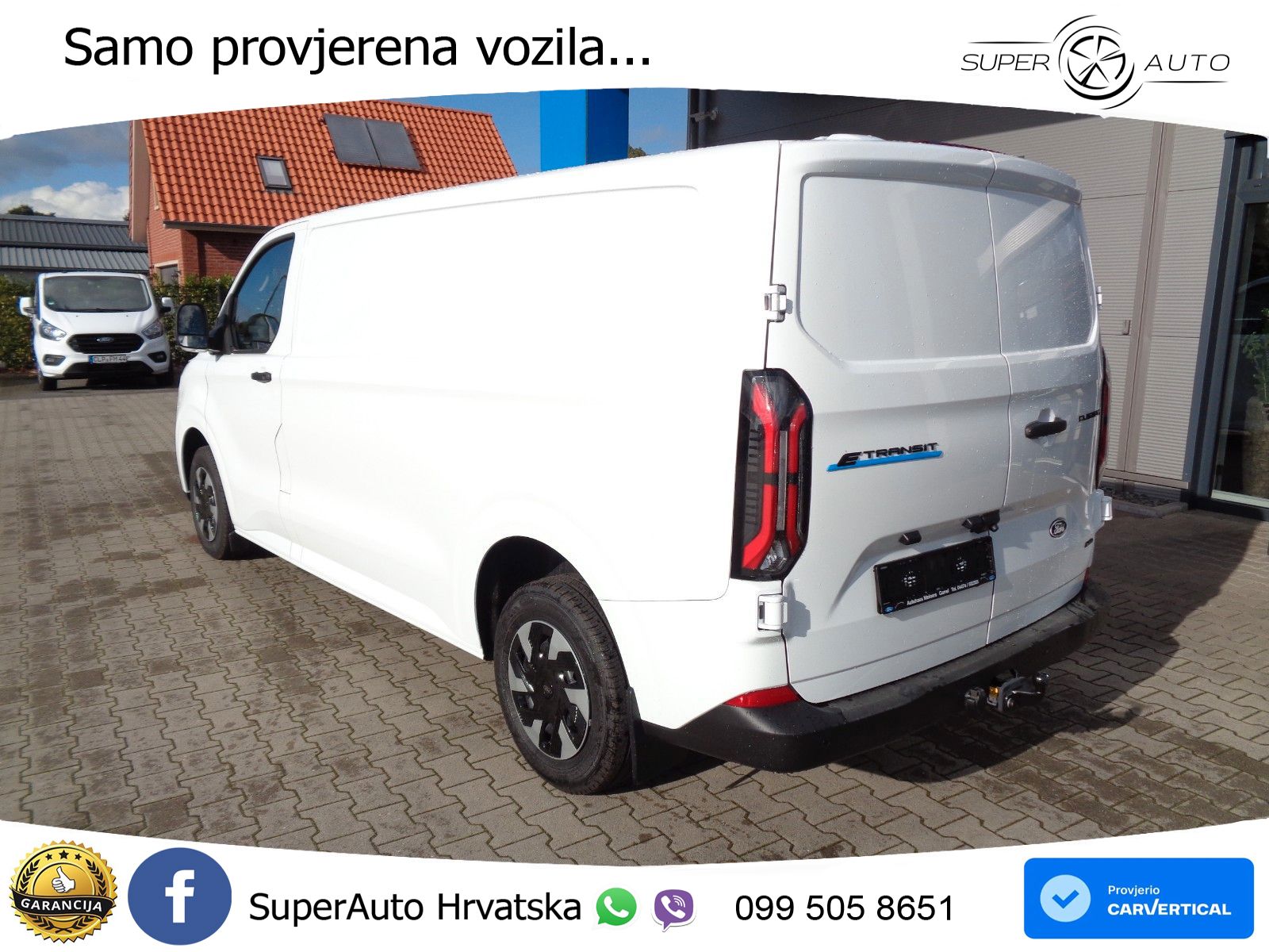 Ford Transit e-Custom Elektro L2 Trend AWD/Allrad 136 KS