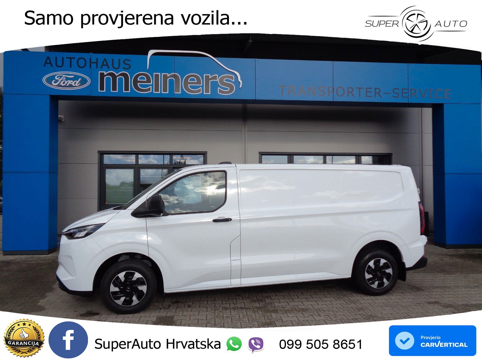 Ford Transit e-Custom Elektro L2 Trend AWD/Allrad 136 KS