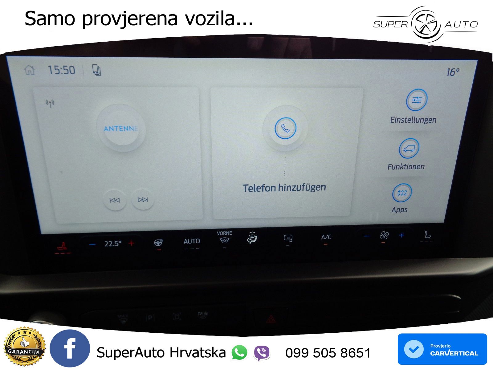 Ford Transit e-Custom Elektro L2 Trend AWD/Allrad 136 KS