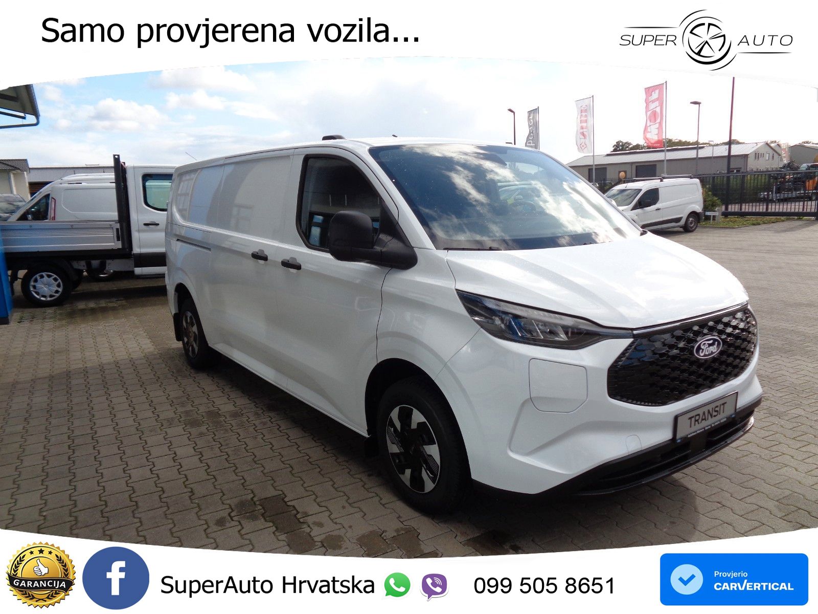 Ford Transit e-Custom Elektro L2 Trend AWD/Allrad 136 KS