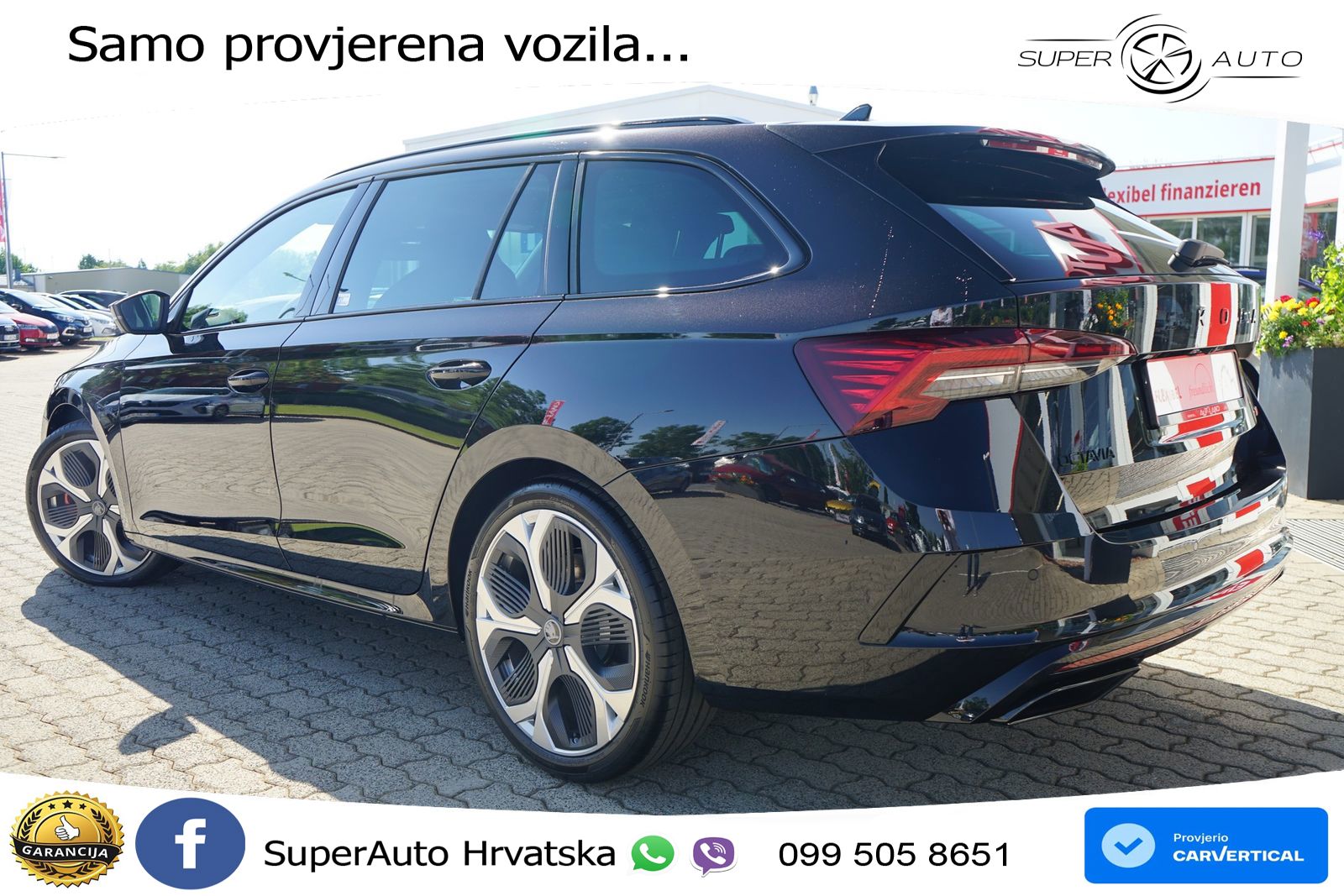 Škoda Octavia Combi RS 2.0 TSI (265 KS) DSG LED+GR SJED+ACC
