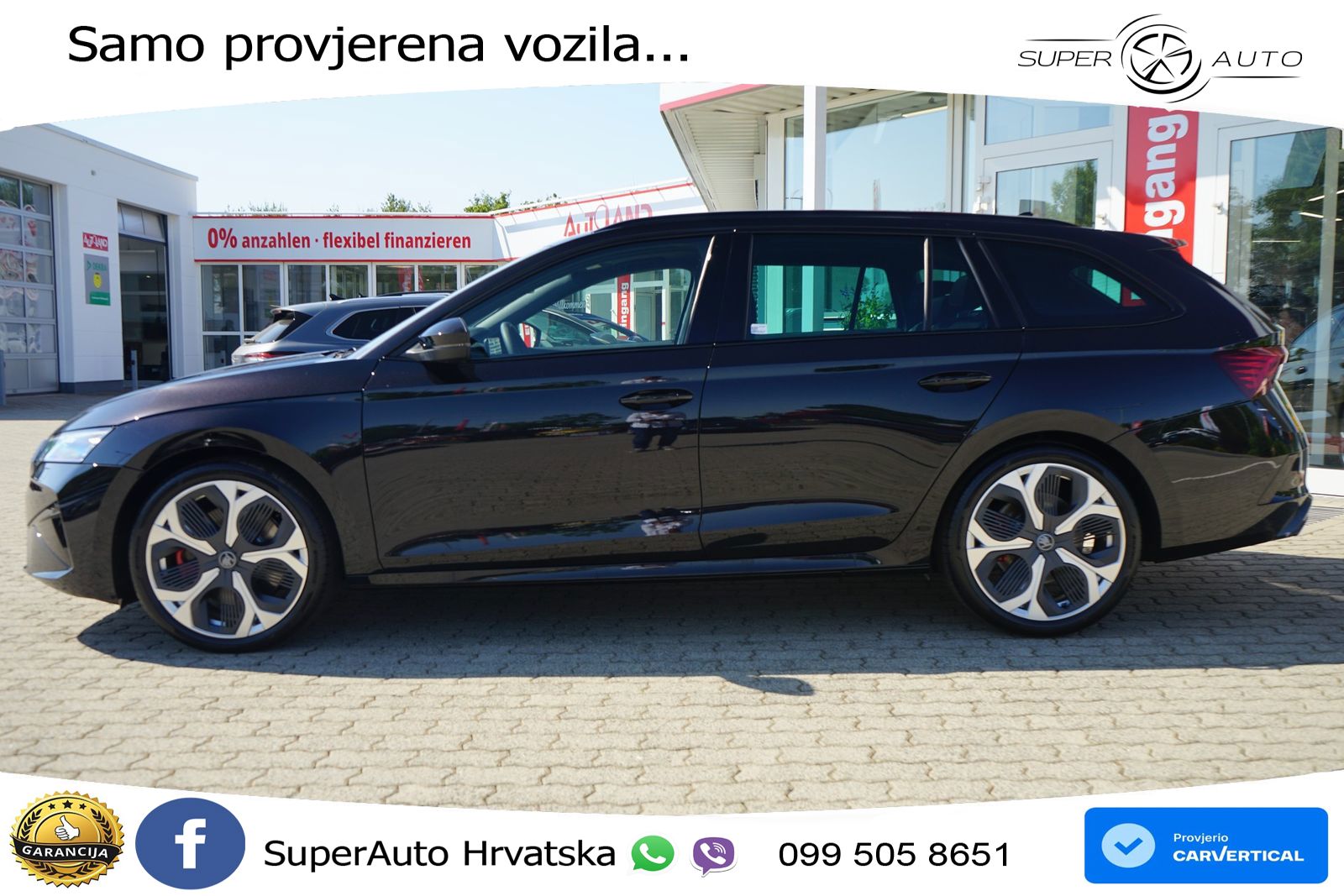 Škoda Octavia Combi RS 2.0 TSI (265 KS) DSG LED+GR SJED+ACC