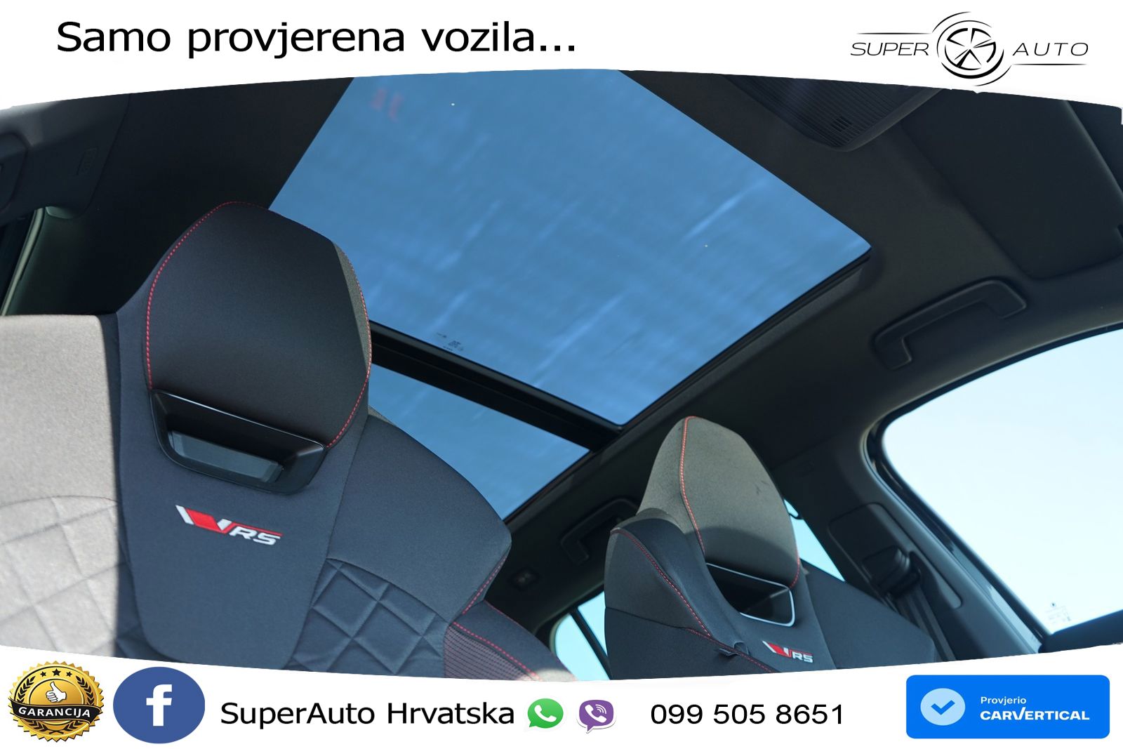 Škoda Octavia Combi RS 2.0 TSI (265 KS) DSG LED+GR SJED+ACC