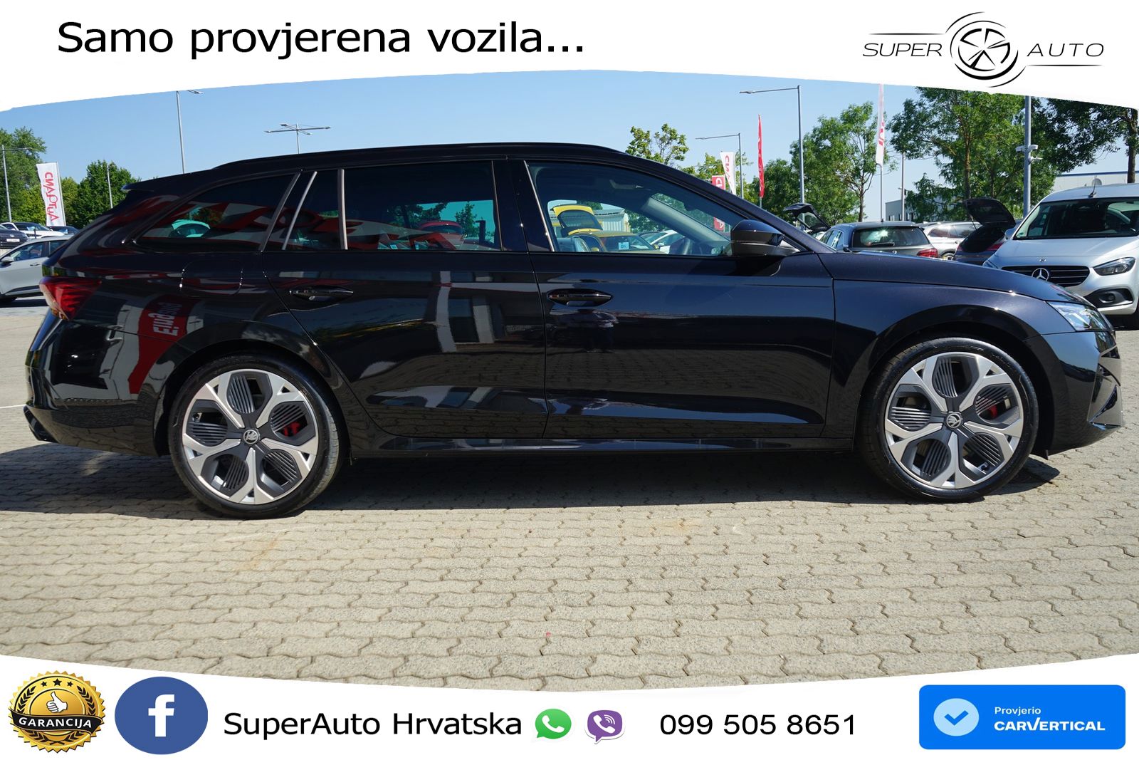 Škoda Octavia Combi RS 2.0 TSI (265 KS) DSG LED+GR SJED+ACC