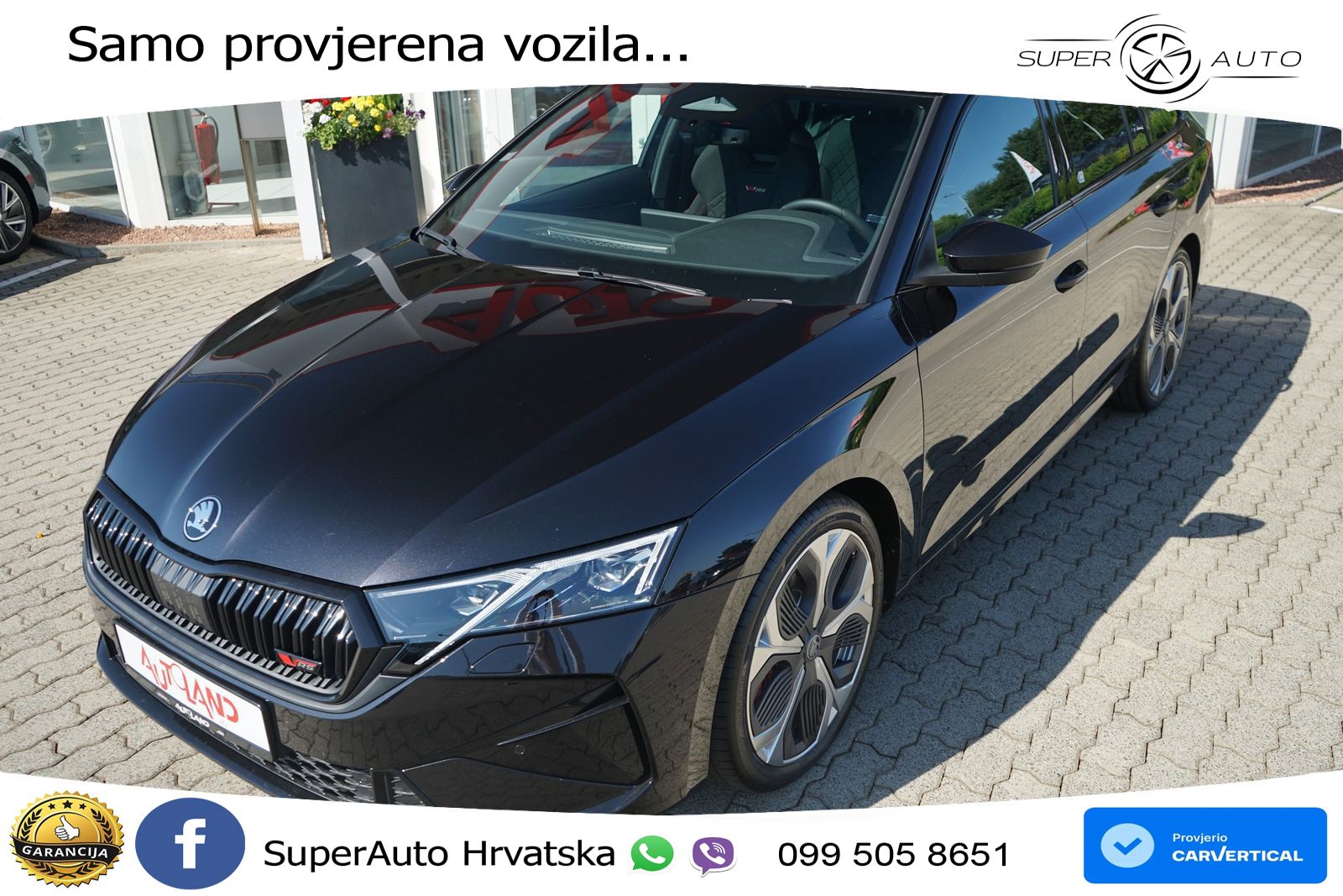 Škoda Octavia Combi RS 2.0 TSI (265 KS) DSG LED+GR SJED+ACC