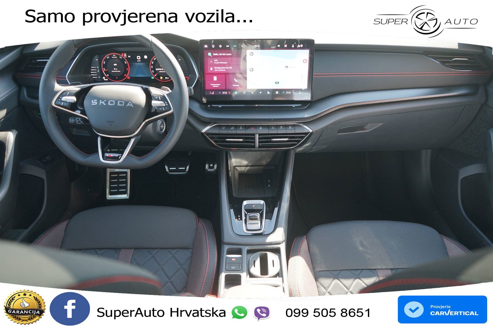 Škoda Octavia Combi RS 2.0 TSI (265 KS) DSG LED+GR SJED+ACC