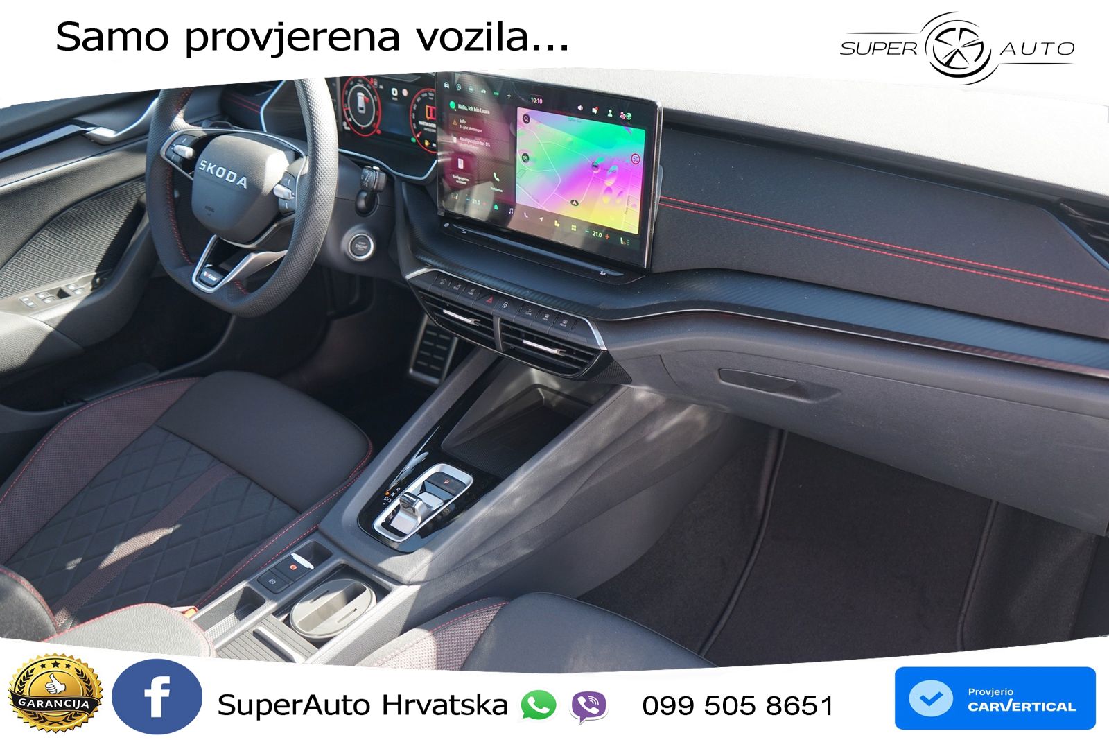 Škoda Octavia Combi RS 2.0 TSI (265 KS) DSG LED+GR SJED+ACC