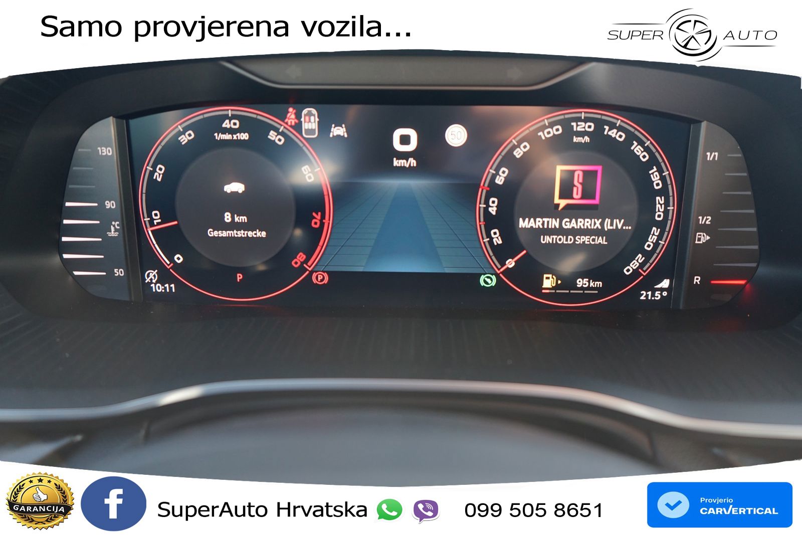 Škoda Octavia Combi RS 2.0 TSI (265 KS) DSG LED+GR SJED+ACC