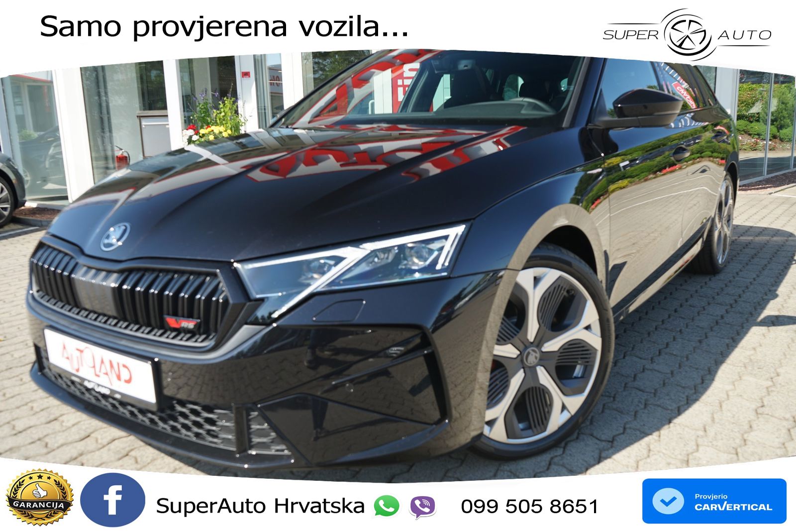 Škoda Octavia Combi RS 2.0 TSI (265 KS) DSG LED+GR SJED+ACC