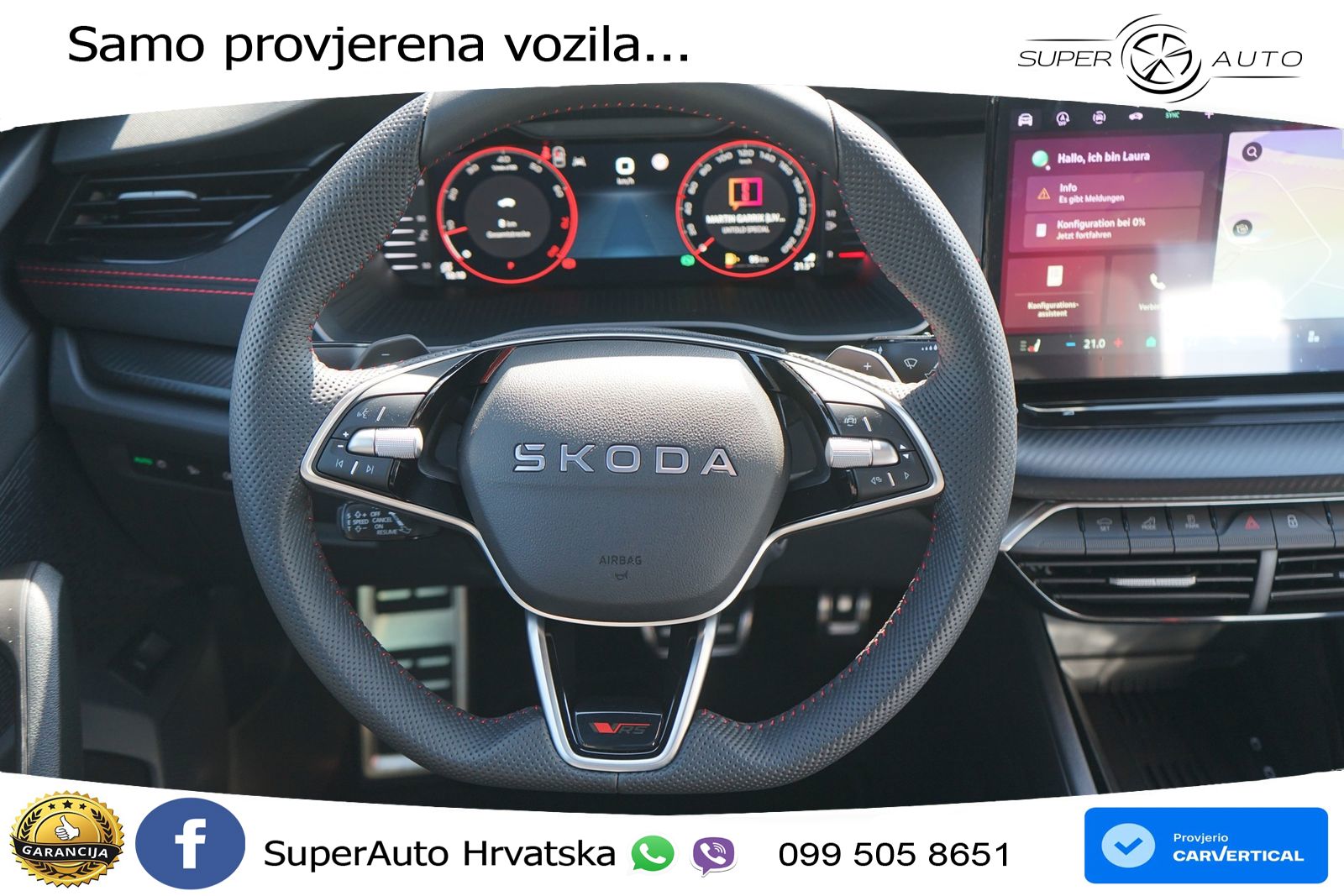 Škoda Octavia Combi RS 2.0 TSI (265 KS) DSG LED+GR SJED+ACC