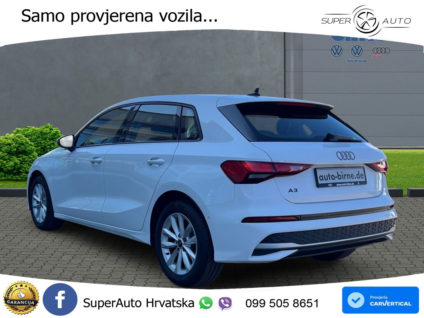 Audi A3 Sportback 30 TFSI (116 KS)