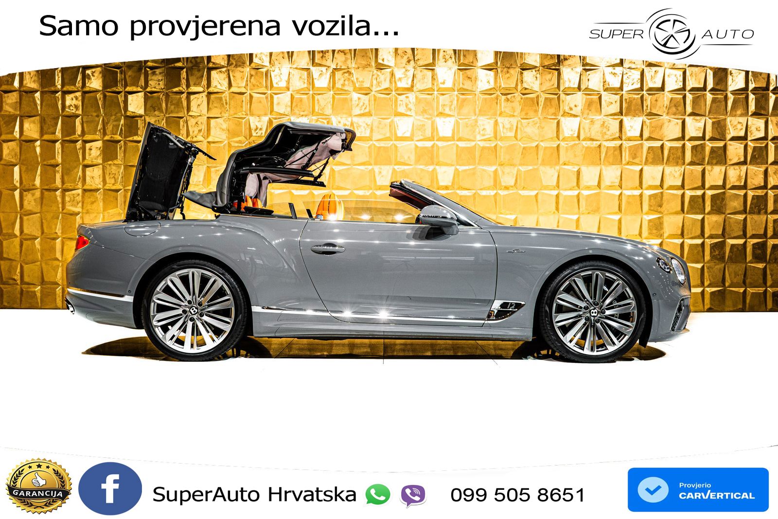 Bentley Continental GTC III Speed 6.0 TSI W12 (659 KS) AWD DCT