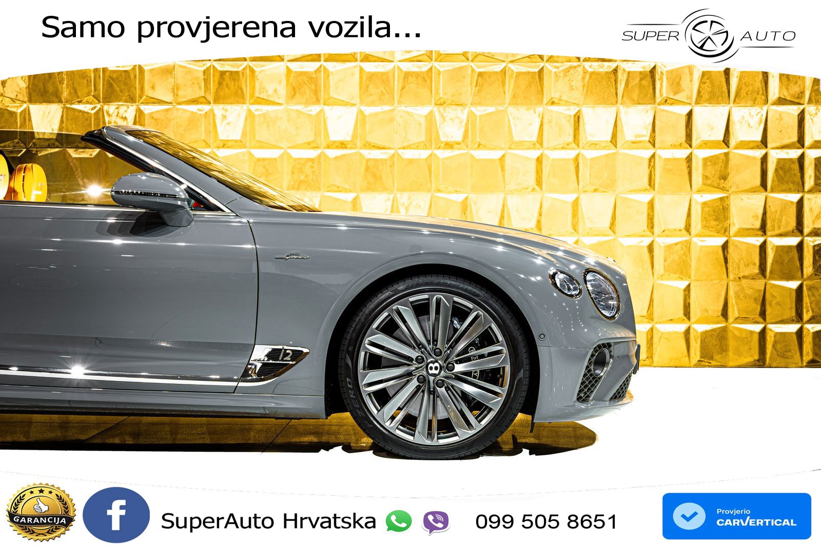 Bentley Continental GTC III Speed 6.0 TSI W12 (659 KS) AWD DCT