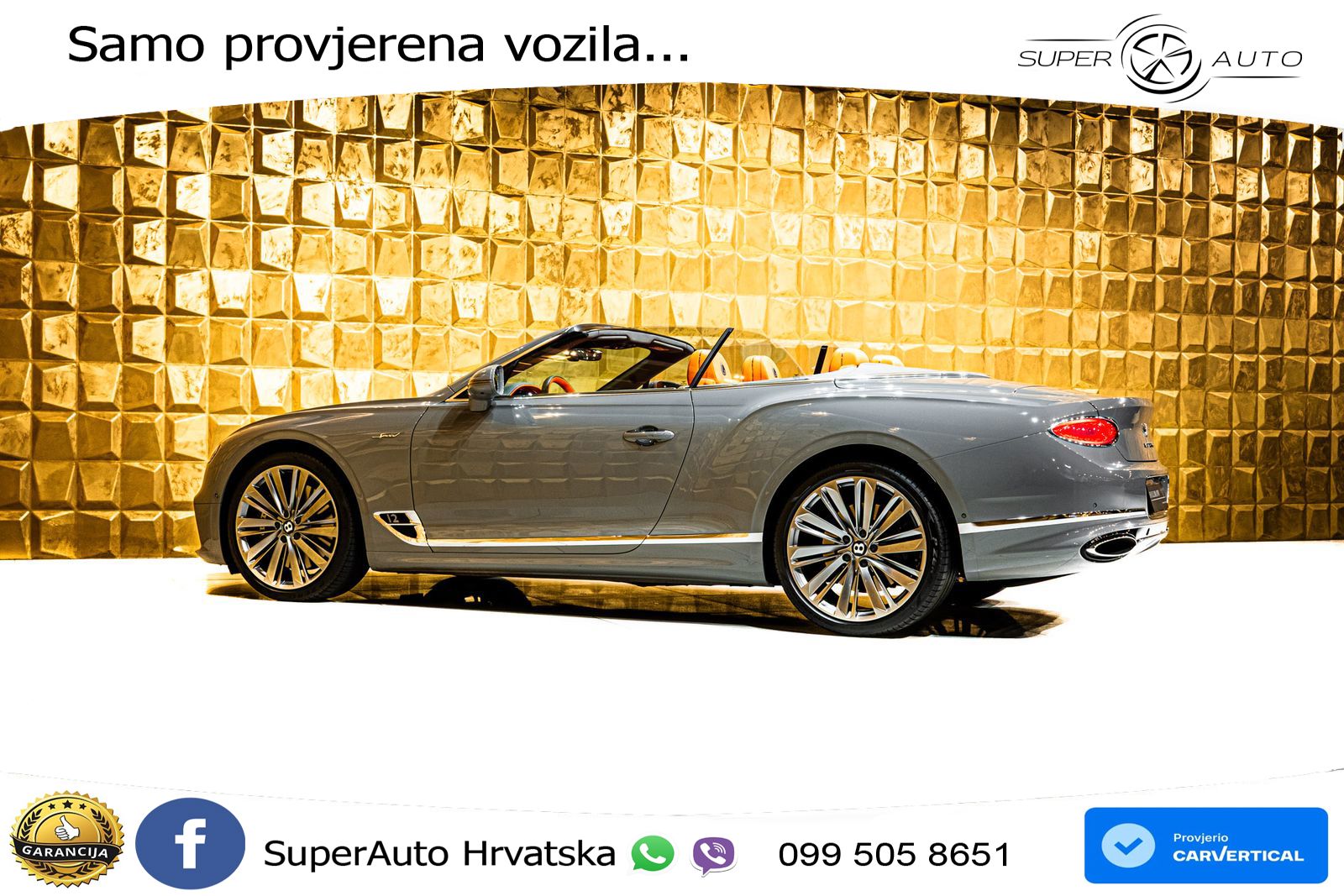 Bentley Continental GTC III Speed 6.0 TSI W12 (659 KS) AWD DCT