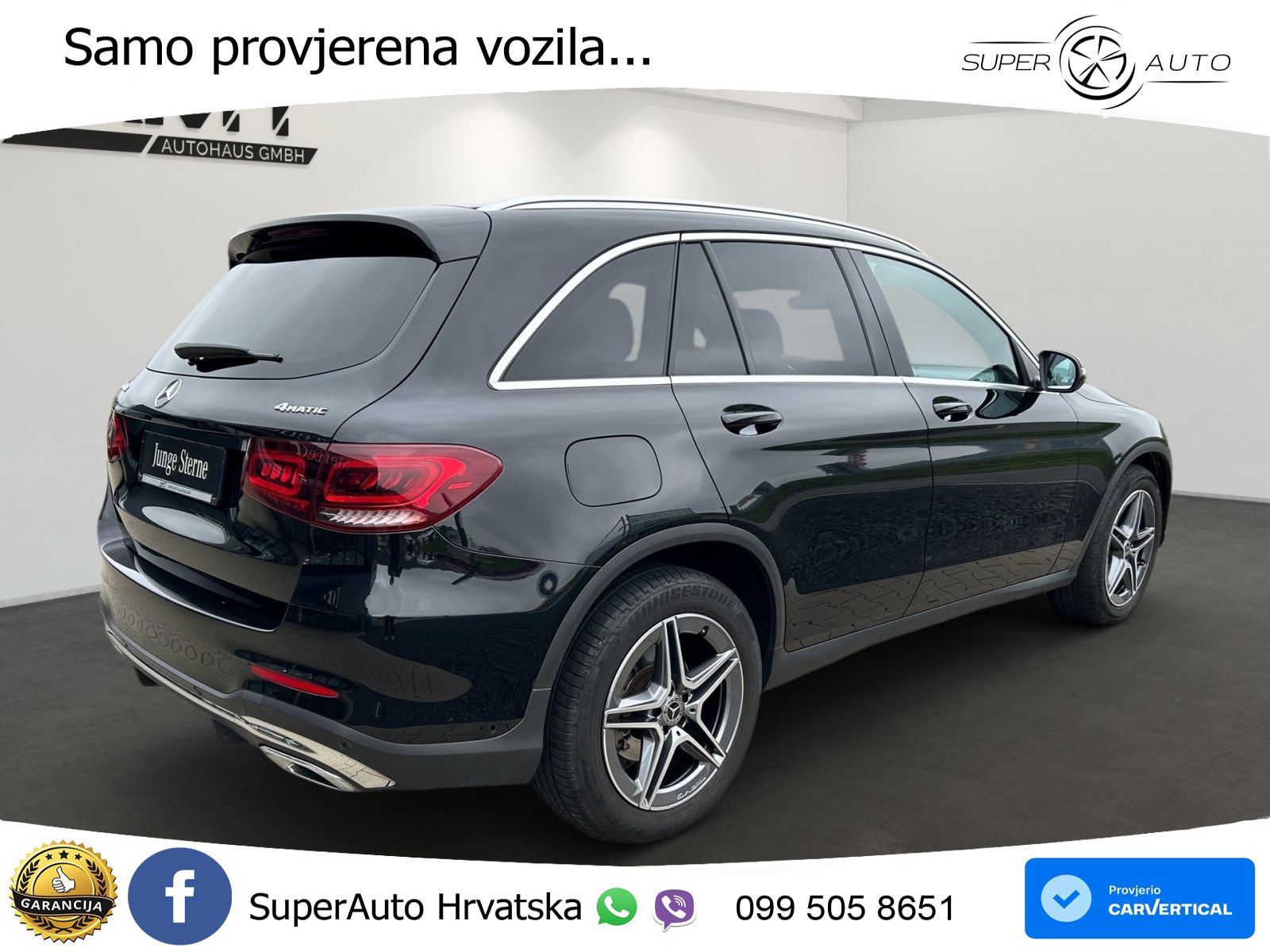 Mercedes GLC 300d (245 KS) 4MATIC G-TRONIC AMG ACC+GR SJED+360+PANO