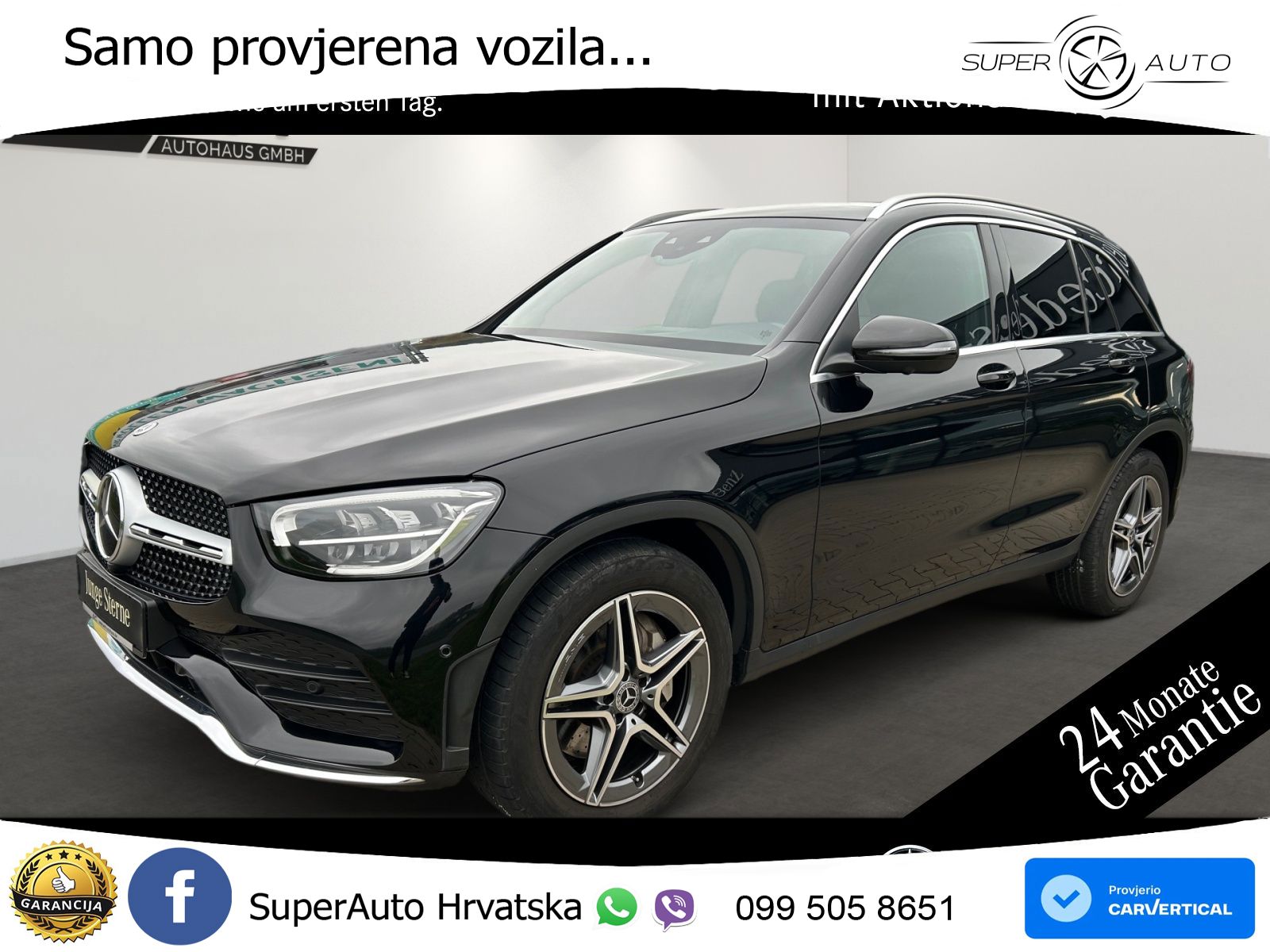 Mercedes GLC 300d (245 KS) 4MATIC G-TRONIC AMG ACC+GR SJED+360+PANO