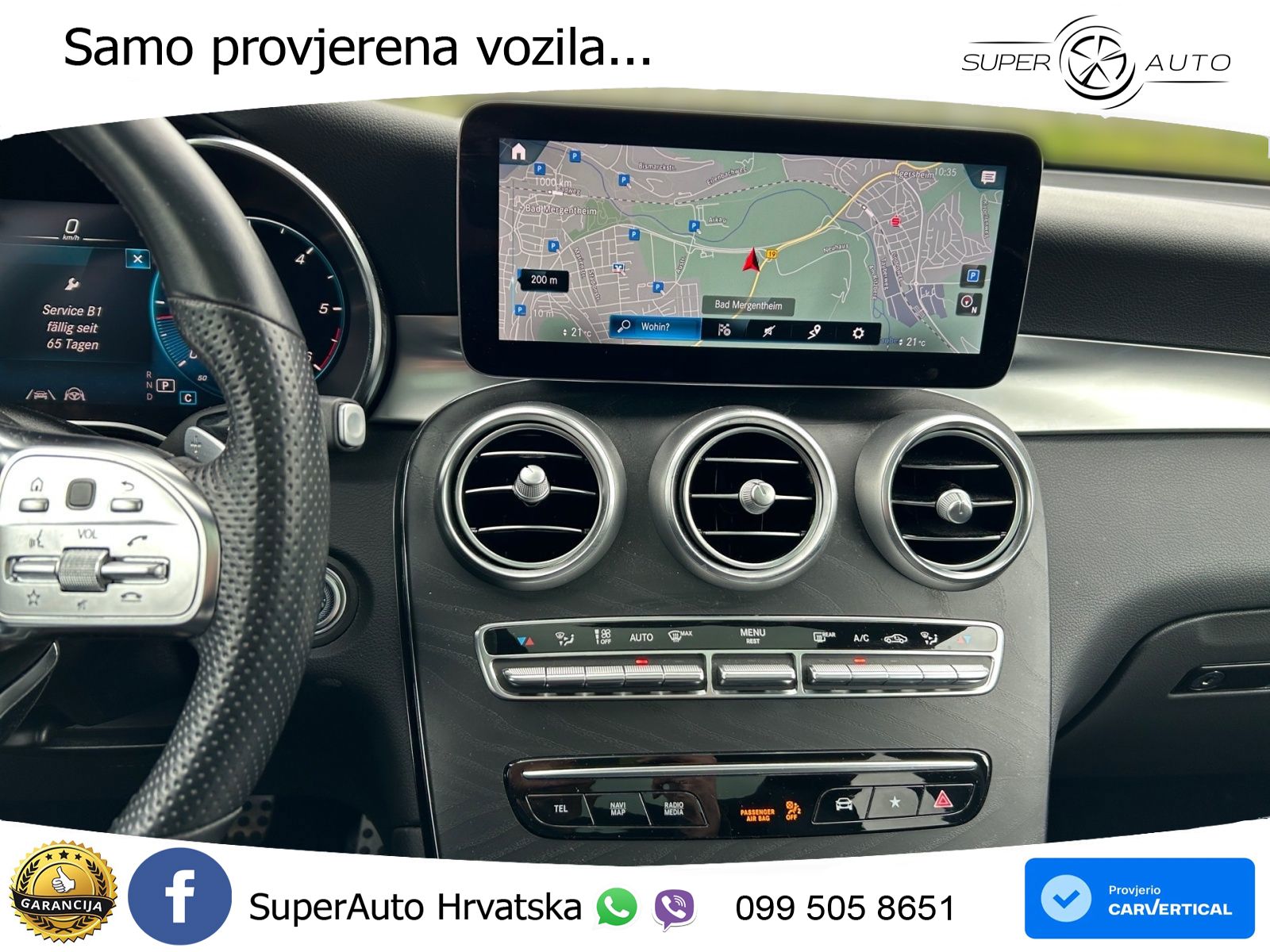 Mercedes GLC 300d (245 KS) 4MATIC G-TRONIC AMG ACC+GR SJED+360+PANO