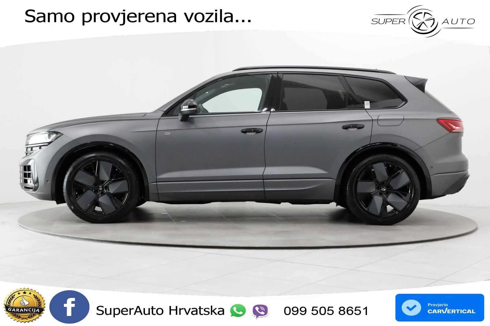 Volkswagen Touareg R 3.0 V6 TFSI (462 KS) 4MOTION Tiptronic ZRAČNI+ACC+4xGR SJED+KAM