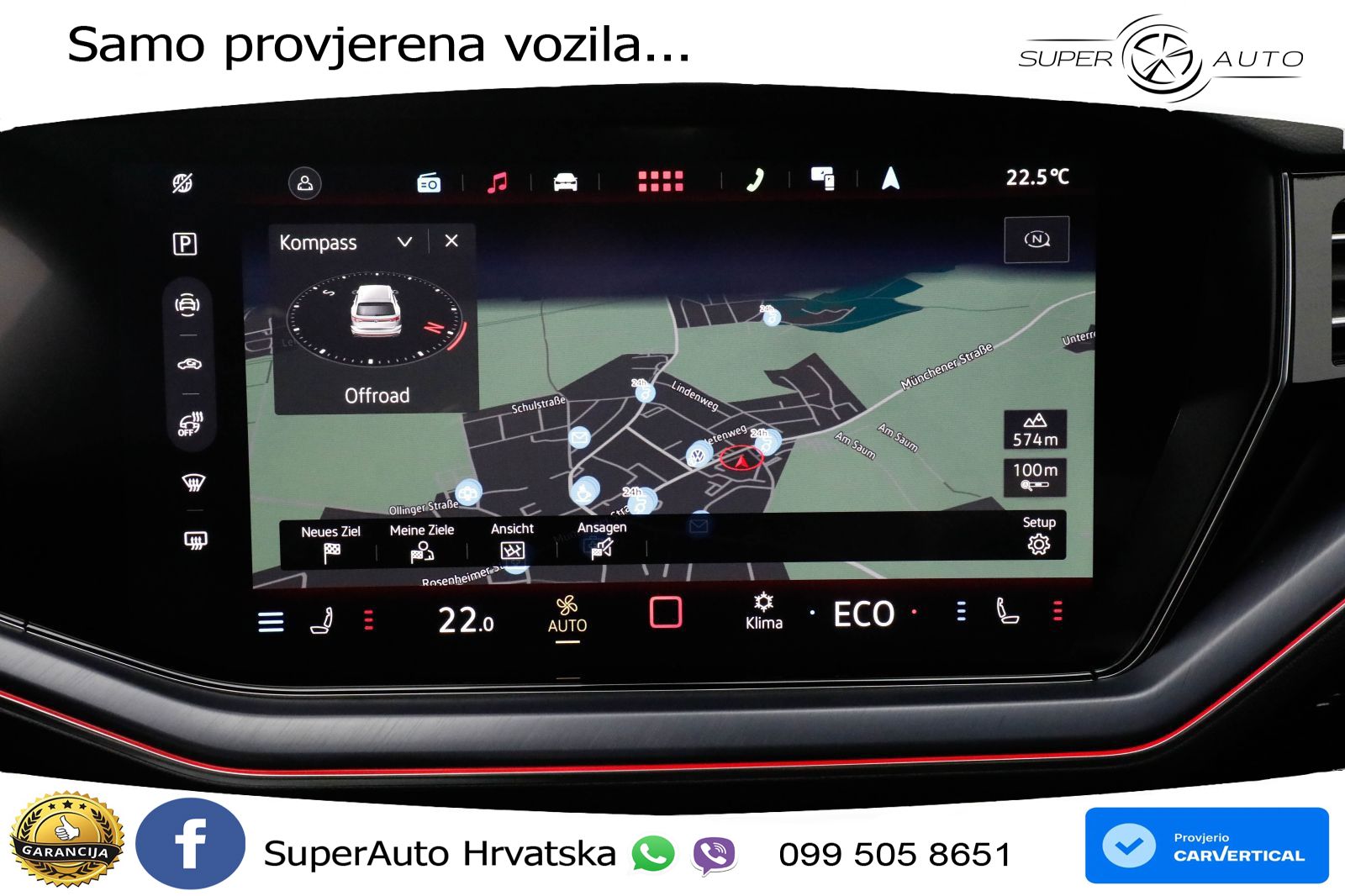 Volkswagen Touareg R 3.0 V6 TFSI (462 KS) 4MOTION Tiptronic ZRAČNI+ACC+4xGR SJED+KAM